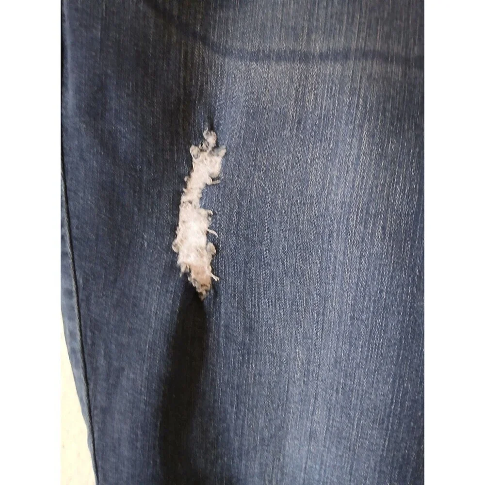 Womens Lane Bryant Slim Boot Stretch Jeans Size 18 Blue Western Rodeo